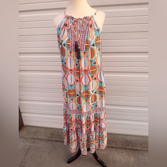 Crown & Ivy women's sleeveless summer dress size L - Picture 1 of 7